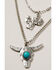 Image #2 - Shyanne Women's Wild Soul Layered Multi Charm Jewelry Set, Silver, hi-res