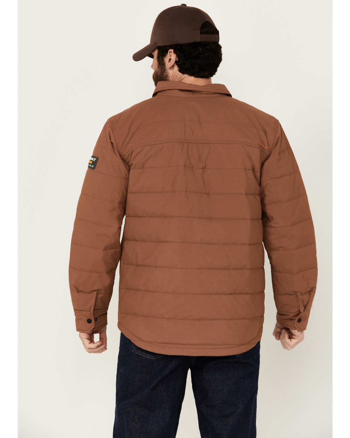 Image #4 - Ariat Men's Rebar Cordura Ripstop Insulated Shirt Jacket, Multi, hi-res