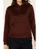 Image #3 - Lucky Brand Workwear Women's Fleece Hoodie, Chocolate, hi-res