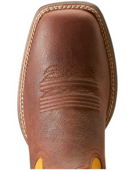 Image #4 - Ariat Men's Bullhead Performance Western Boots - Broad Square Toe , Brown, hi-res