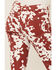 Image #3 - Saints & Hearts Women's Cow Print High Rise Raw Hem Flare Jeans, , hi-res