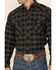 Image #3 - Resistol Men's Black Percy Priest Plaid Long Sleeve Western Shirt, Black, hi-res