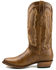 Image #3 - El Dorado Men's Embroidered Design Western Boots - Round Toe, Chocolate, hi-res
