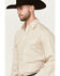 Image #2 - Ely Walker Men's Paisley Print Long Sleeve Snap Western Shirt, Beige, hi-res