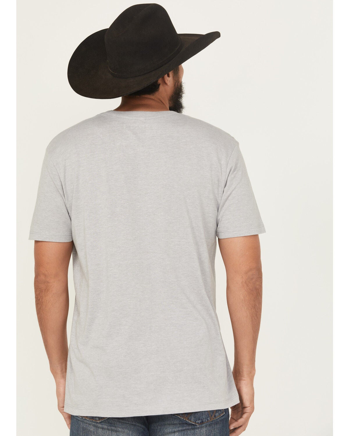 Image #4 - Cinch Men's Rodeo Short Sleeve Graphic T-Shirt, Grey, hi-res