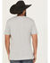 Image #4 - Cinch Men's Rodeo Short Sleeve Graphic T-Shirt, Grey, hi-res