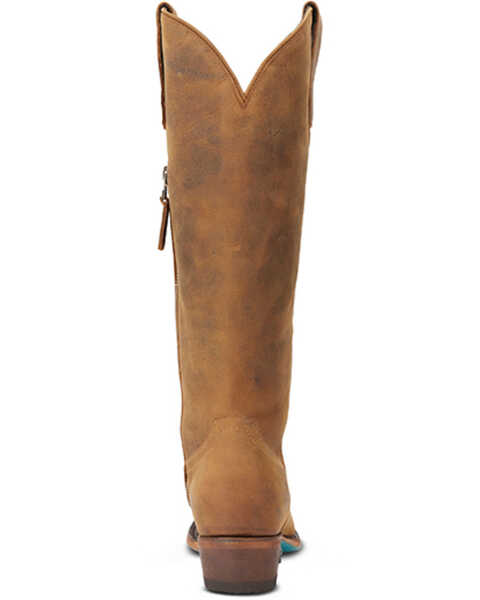 Image #5 - Lane Women's Plain Jane Western Boots - Medium Toe , Brown, hi-res
