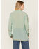 Image #4 - Johnny Was Women's Floral Embroidered Long Sleeve Shirt , Teal, hi-res