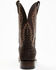 Cody James Men's Exotic Caiman Belly Western Boots - Broad Square Toe, Chocolate, hi-res