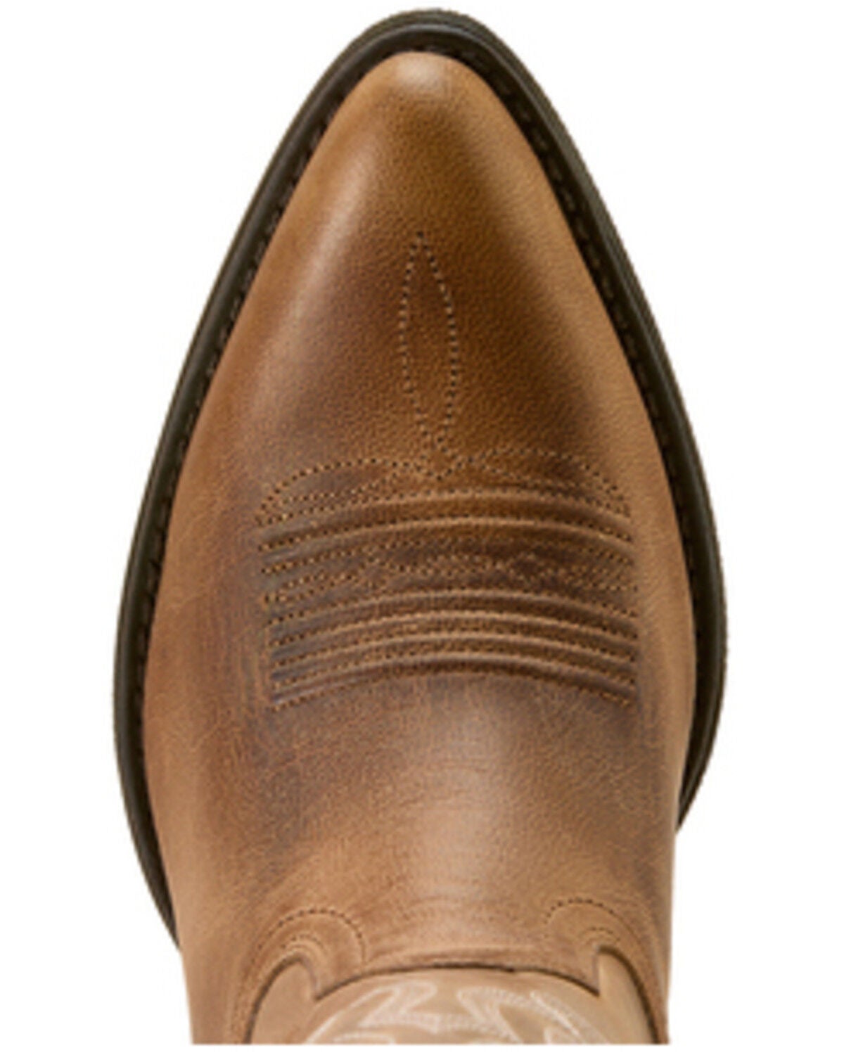 Image #4 - Ariat Women's Heritage Western Performance Western Boots - Round Toe, Tan, hi-res