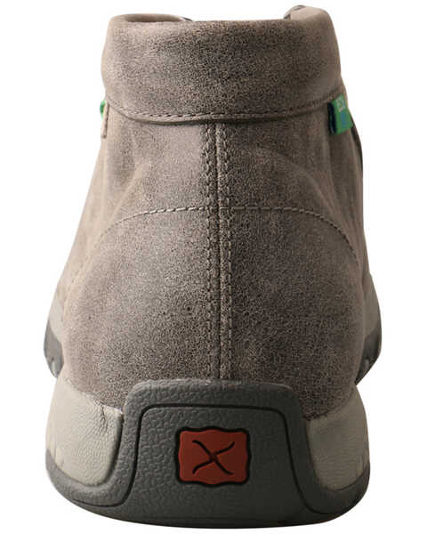 Image #4 - Twisted X Men's CellStretch Driving Shoes - Moc Toe, Grey, hi-res