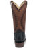 Image #4 - Corral Men's Exotic Ostrich Western Boots - Square Toe, Navy, hi-res