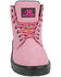 Image #4 - Moxie Trades Women's 6" Alice Waterproof Work Boots - Steel Toe, Pink, hi-res
