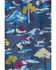 Ariat Girls' Youth Laurel Hunt Print Insulated Jacket , Blue, hi-res