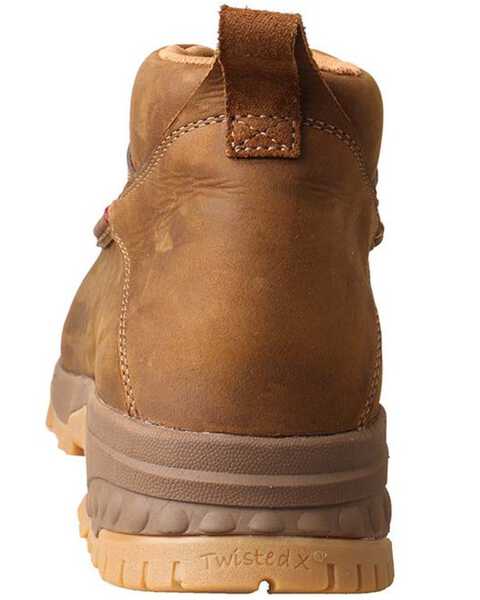 Image #4 - Twisted X Men's CellStretch Work Boots - Composite Toe, Distressed Brown, hi-res
