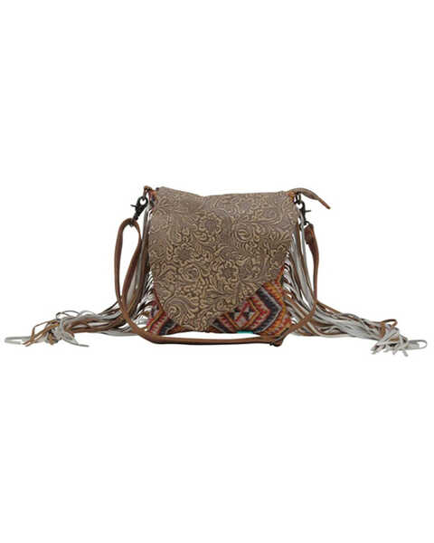 Myra Bag Women's Taupe Shape Concealed Carry Bag , Multi, hi-res