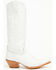 Image #2 - Idyllwind Women's Slay Exotic Python Western Boots - Snip Toe, White, hi-res