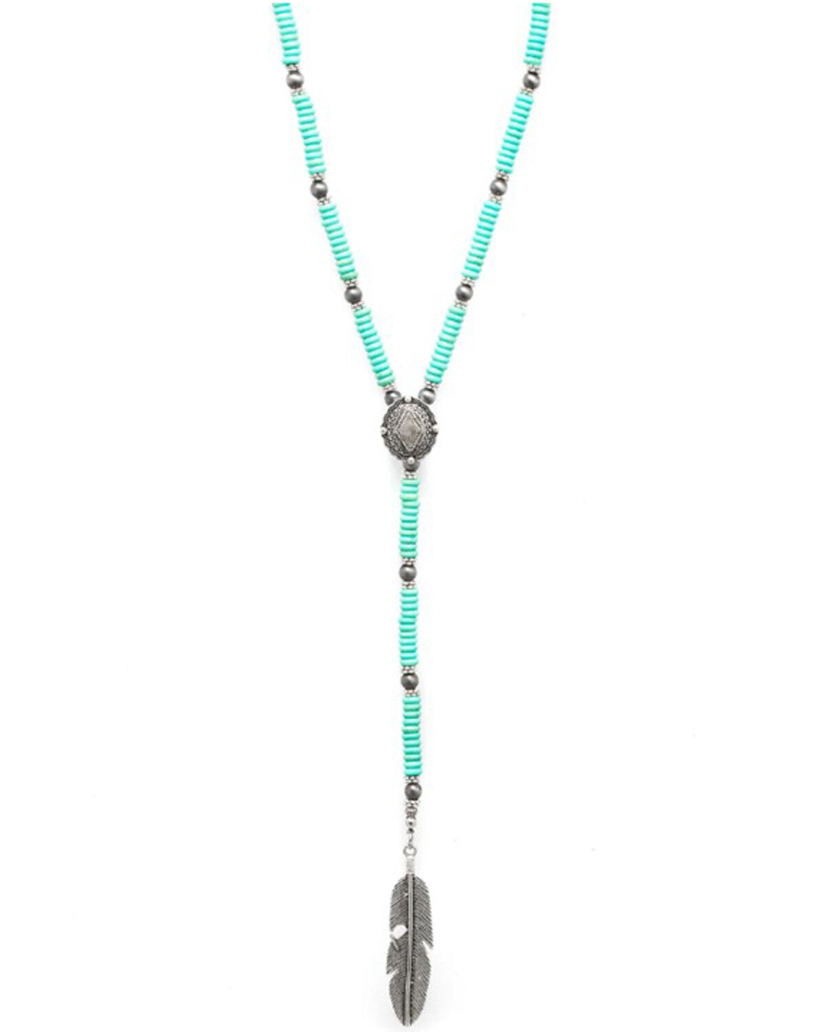 Image #1 - Cowgirl Confetti Women's Sweetest Ending Necklace, Brown, hi-res