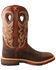 Image #2 - Twisted X Men's Brown Western Work Boots - Soft Toe, Brown, hi-res