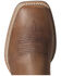 Ariat Men's Barrel Rawly Ultra Western Performance Boots - Broad Square Toe , Brown, hi-res