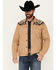 Image #1 - Cody James Men's Southwestern Print Canvas Button-Down Jacket, , hi-res