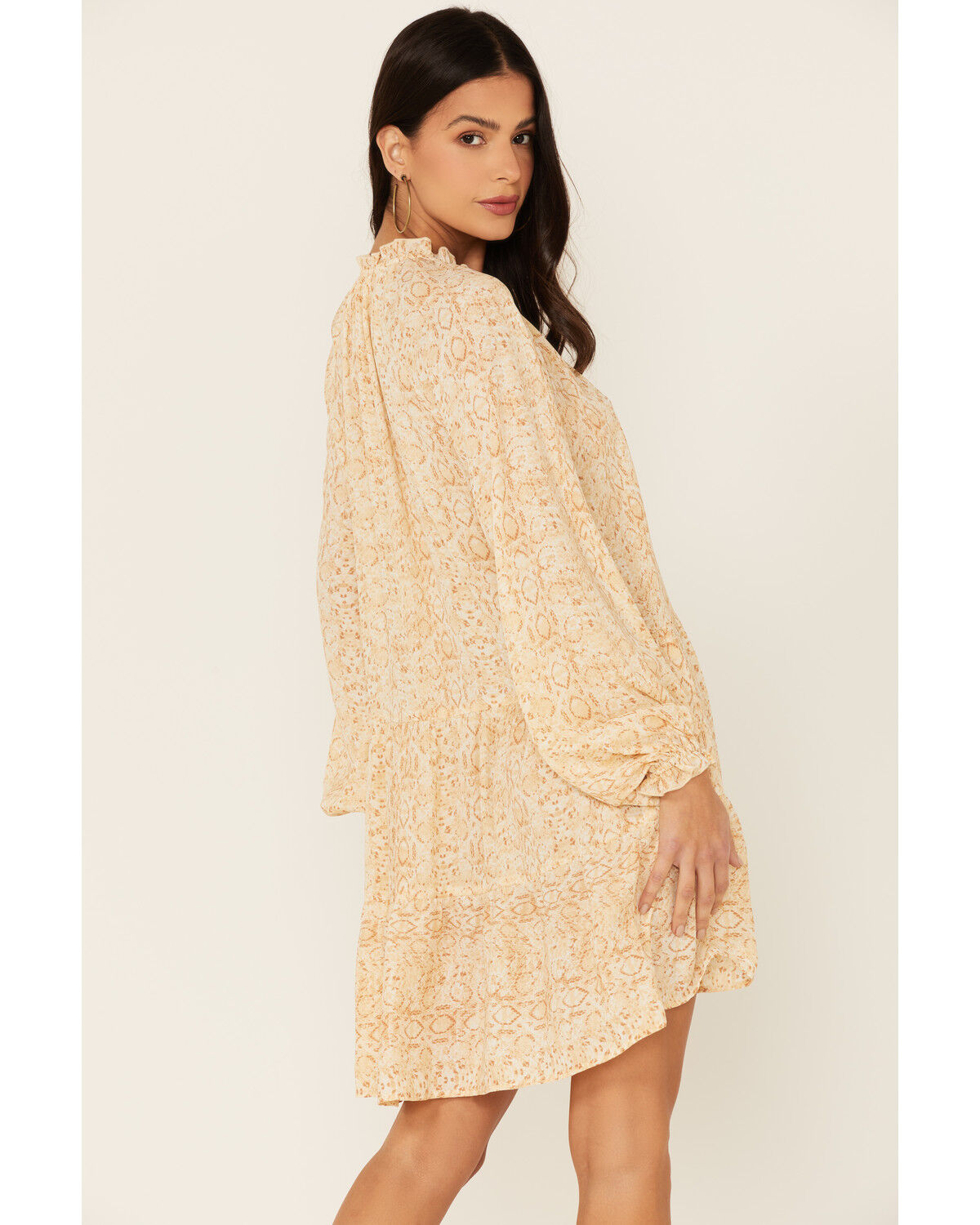 Image #3 - Show Me Your Mumu Multicolored Snake Print Birdie Mini Dress, Multi, hi-res