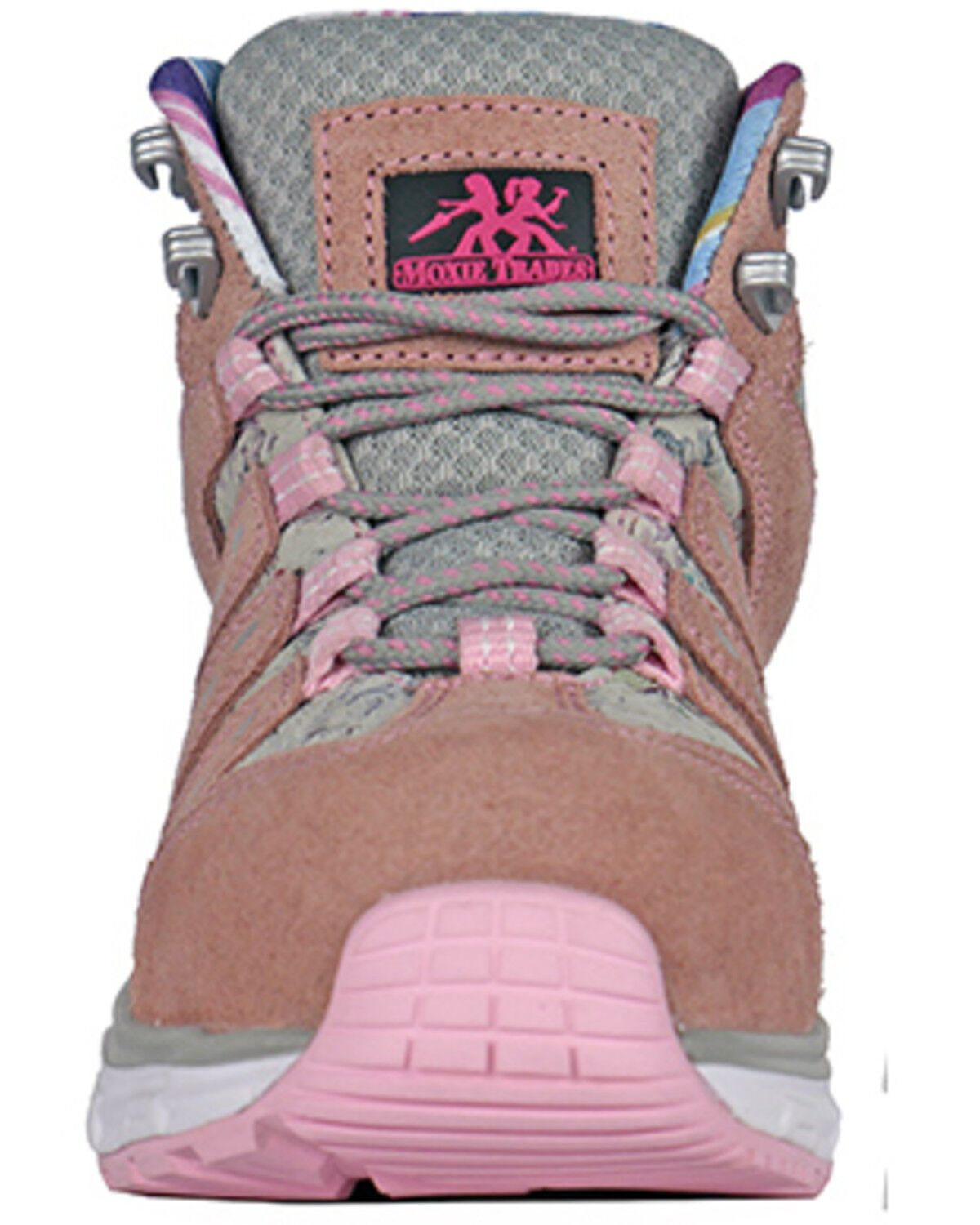 Image #4 - Hoss Women's Trisha Work Boots - Composite Toe, Pink, hi-res
