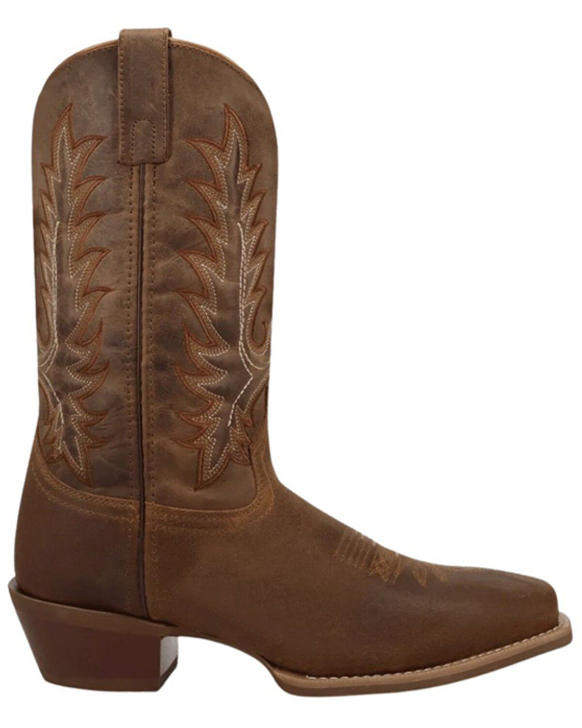 Image #2 - Laredo Men's Kent Performance Western Boots - Square Toe, Tan, hi-res