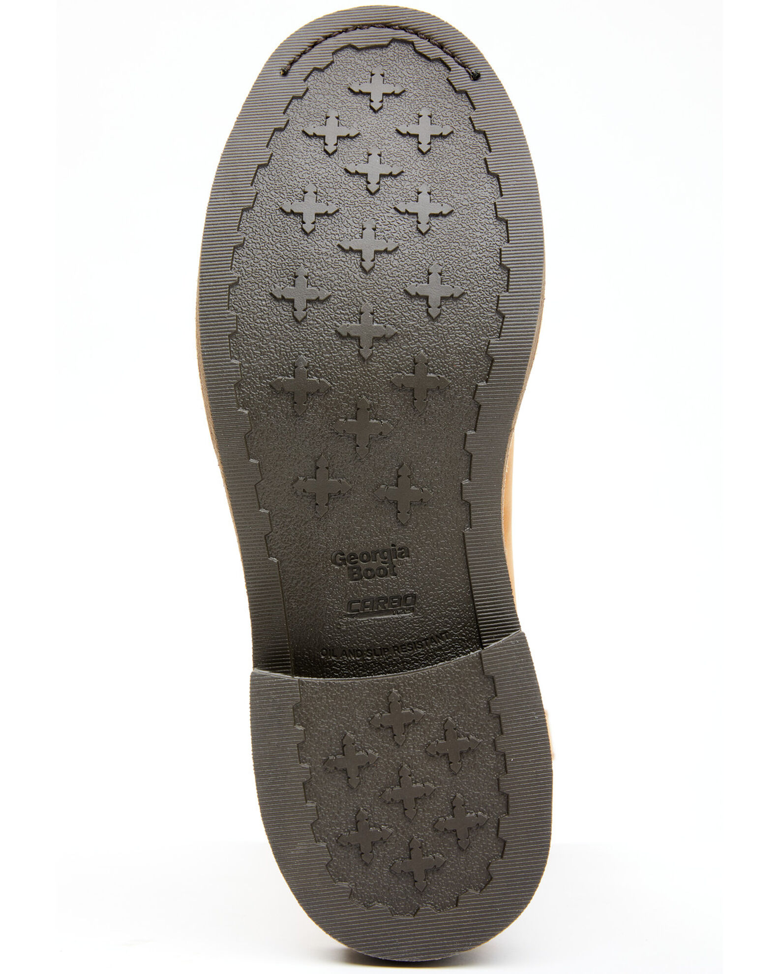 Image #13 - Georgia Boot Men's Wellington Work Boots - Round Toe, Chestnut, hi-res