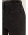 Image #4 - Rock & Roll Denim Women's High Rise Studded Cut Off Shorts, Black, hi-res