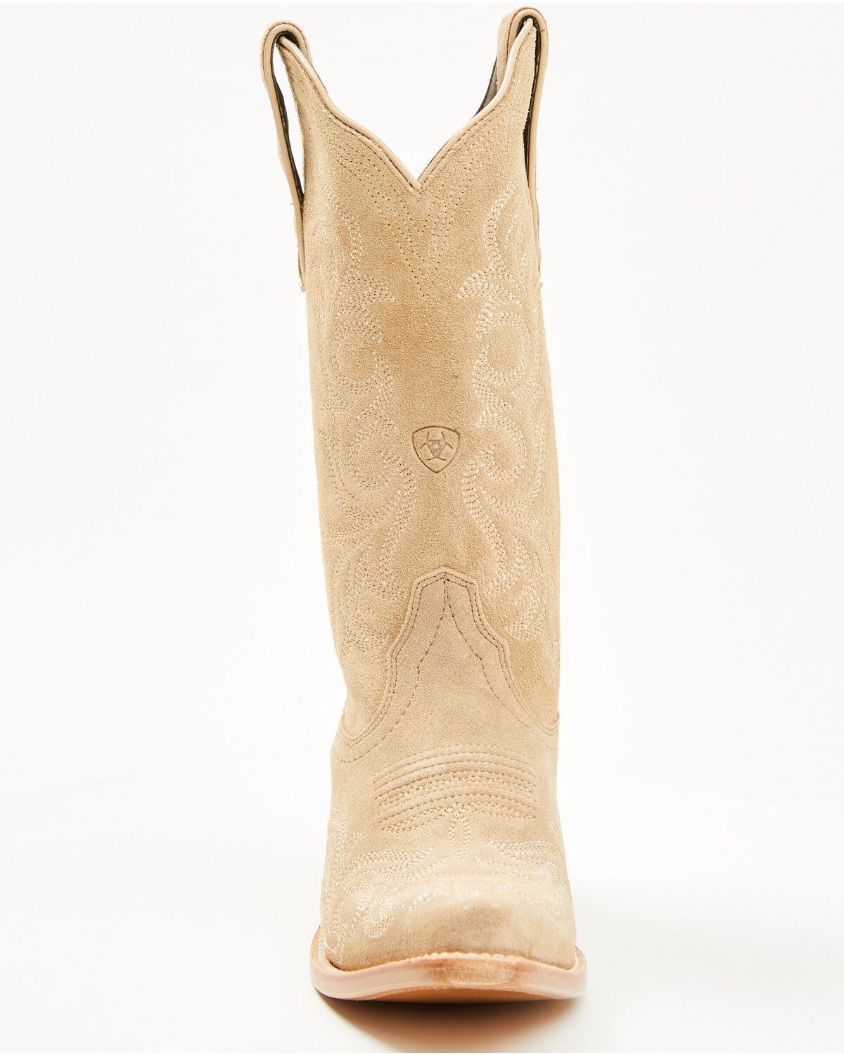 Image #4 - Ariat Women's Hazen Western Boots - Snip Toe, Taupe, hi-res