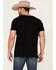 Image #4 - Cody James Men's Sunset Bandit Skull Graphic Short Sleeve T-Shirt , Black, hi-res