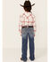 Image #3 - Ariat Girls' Medium Wash Eleanor Whipstitch Stretch Slim Bootcut Jeans, Indigo, hi-res