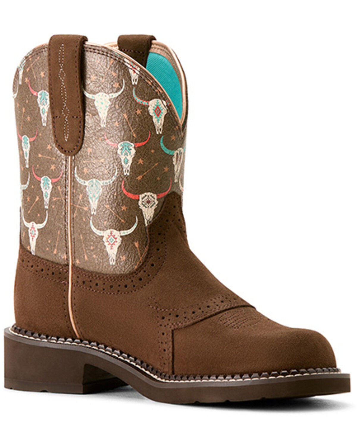 Image #1 - Ariat Women's Fatbaby Heritage Western Boots - Round Toe, Brown, hi-res