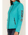 Image #3 - RANK 45® Women's Softshell Jacket, Turquoise, hi-res