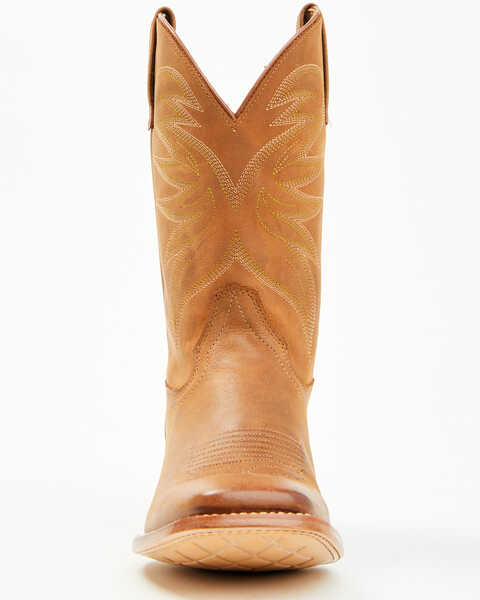 Image #4 - Cody James Men's McBride Roughout Western Boots - Broad Square Toe , Tan, hi-res