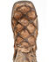 Image #6 - Cody James Men's Exotic Pirarucu Western Boots - Broad Square Toe , Chocolate, hi-res