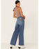 Wrangler Women's Worldwide High Rise Jeans, Light Blue, hi-res