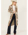 Rock & Roll Denim Women's Southwestern Print Long Sleeve Duster , Ivory, hi-res