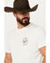 Image #3 - Wrangler Men's Boot Barn Exclusive Bucking Horse and Logo Short Sleeve Graphic T-Shirt, Cream, hi-res