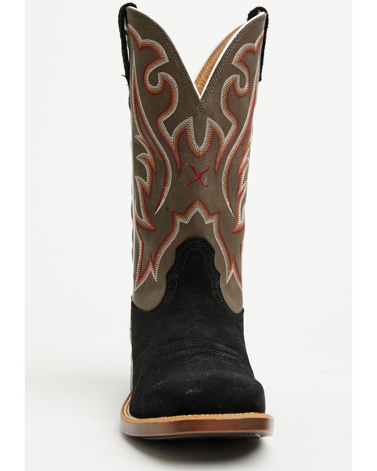 Image #4 - Twisted X Men's 13" Top Hand Performance Western Boots - Broad Square Toe, Black, hi-res