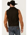 Image #4 - Powder River Outfitters Men's Wool Button-Down Vest, Dark Brown, hi-res