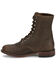 Image #3 - Justin Women's McKean Lace-Up Boots - Round Toe, Khaki, hi-res