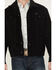 Image #3 - Wrangler Men's Cordury Sherpa Lined Trucker Jacket, Black, hi-res