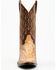 Cody James Men's Exotic Python Western Boots - Round Toe, Camel, hi-res