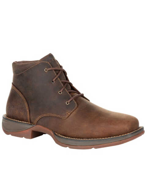 Image #1 - Durango Men's Dirt Rebel Chukka Boots - Square Toe, Medium Brown, hi-res
