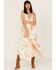 Image #2 - Free People Women's Audrey Embroidered Floral Sleeveless Midi Dress, Ivory, hi-res
