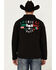 Image #4 - American Fighter Men's Mayland Mexico USA Flag Embroidered Softshell Jacket, Black, hi-res