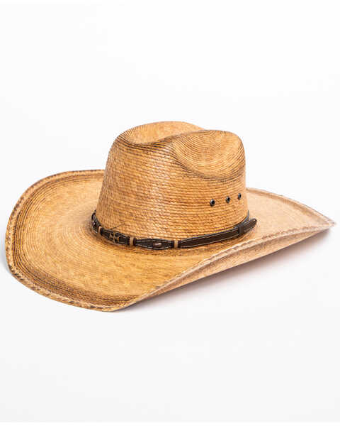 Cody James Cross Straw Cowboy Hat, Natural, hi-res