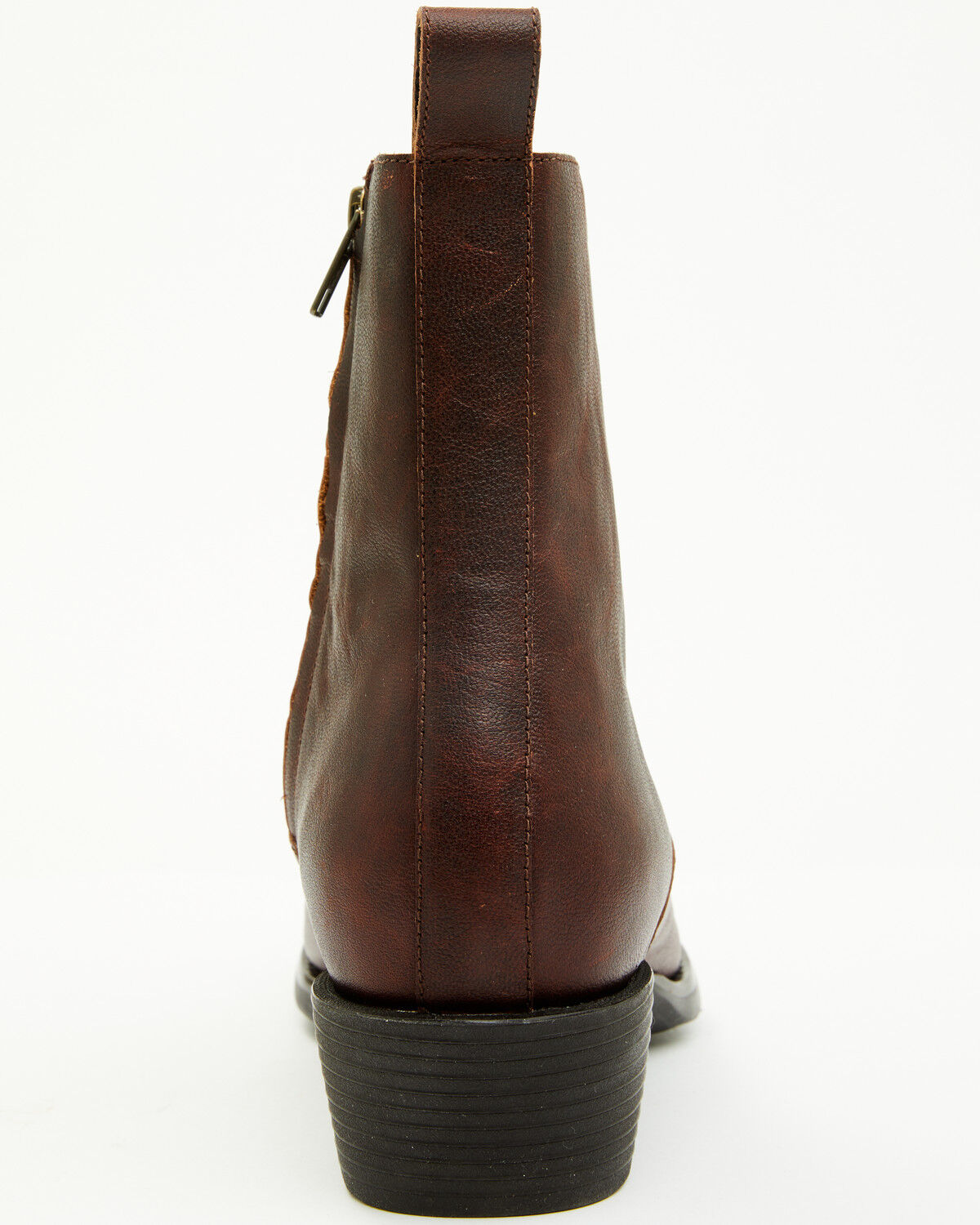 Image #5 - Cody James Men's Larsen Western Ankle Boots - Round Toe, Cognac, hi-res